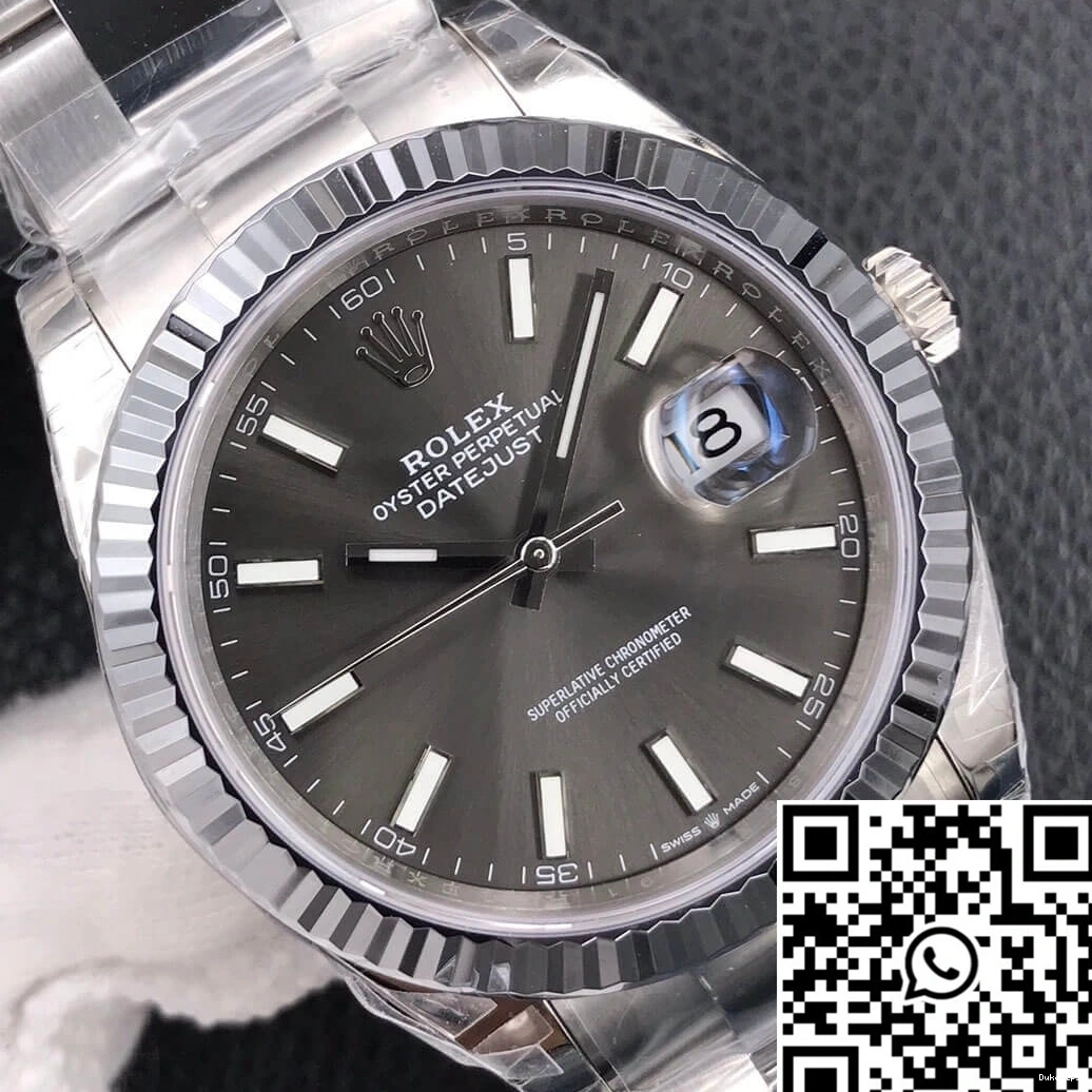 Dial VS Rolex Factory Grey M126334-0013 Datejust 0322